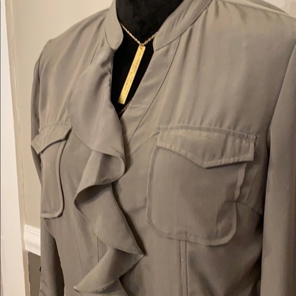 Banana Republic Khaki Dress with Pockets - Picture 2 of 6